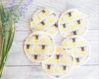 Reusable Face Wipes, Reusable Face Pads, Reusable Makeup Wipes, Eco Friendly, Zero Waste, Reusable Cotton Pads, Facial Cleansing Pads, Wipes