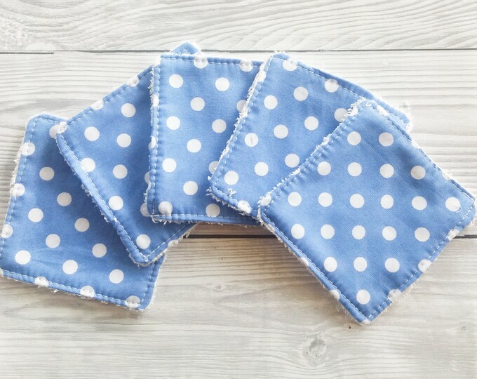 Reusable Face Wipes, Reusable Face Pads, Reusable Makeup Wipes, Eco Friendly, Zero Waste, Reusable Cotton Pads, Facial Cleansing Pads, Wipes