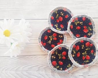 Zero Waste Face Pads, Rounds Face Pads, Reusable Face Wipes, Reusable Makeup Wipes, Eco Friendly, Reusable Cotton Pad, Facial Cleansing Pads