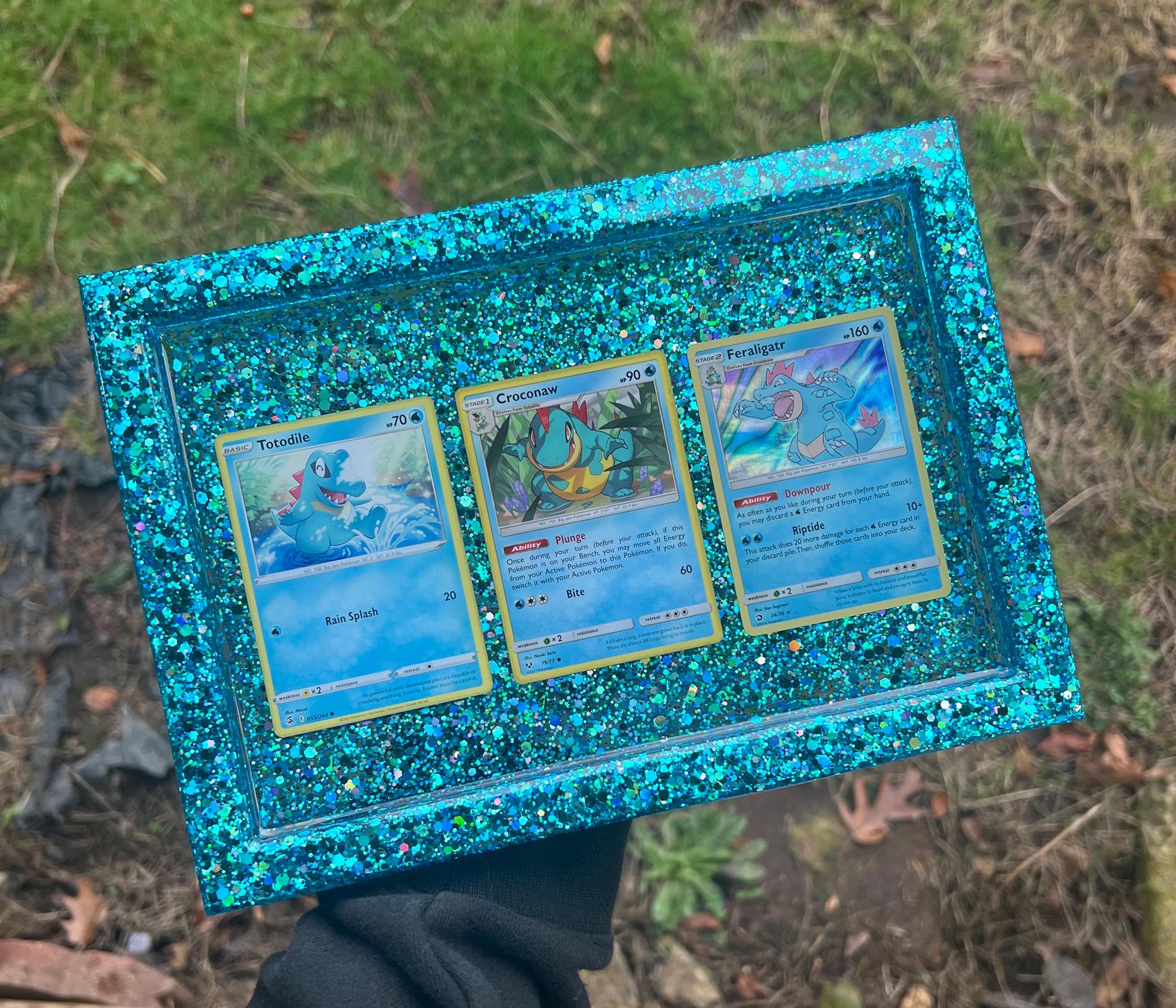 Custom Pokemon Resin Rolling Tray - Etsy