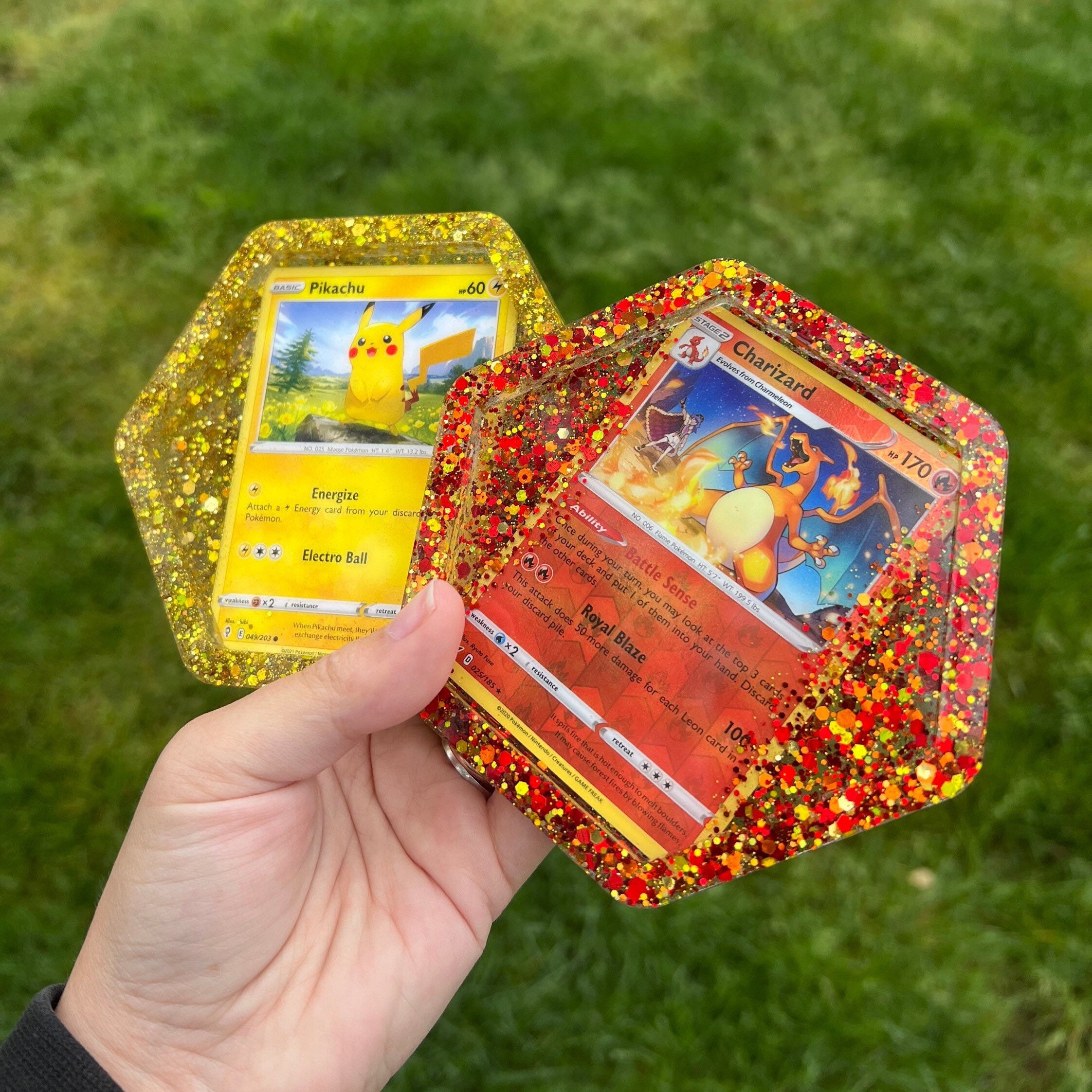 Custom Pokemon Resin Coasters - Etsy