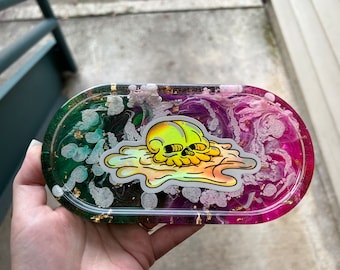 EGGZ Resin Trinket Tray