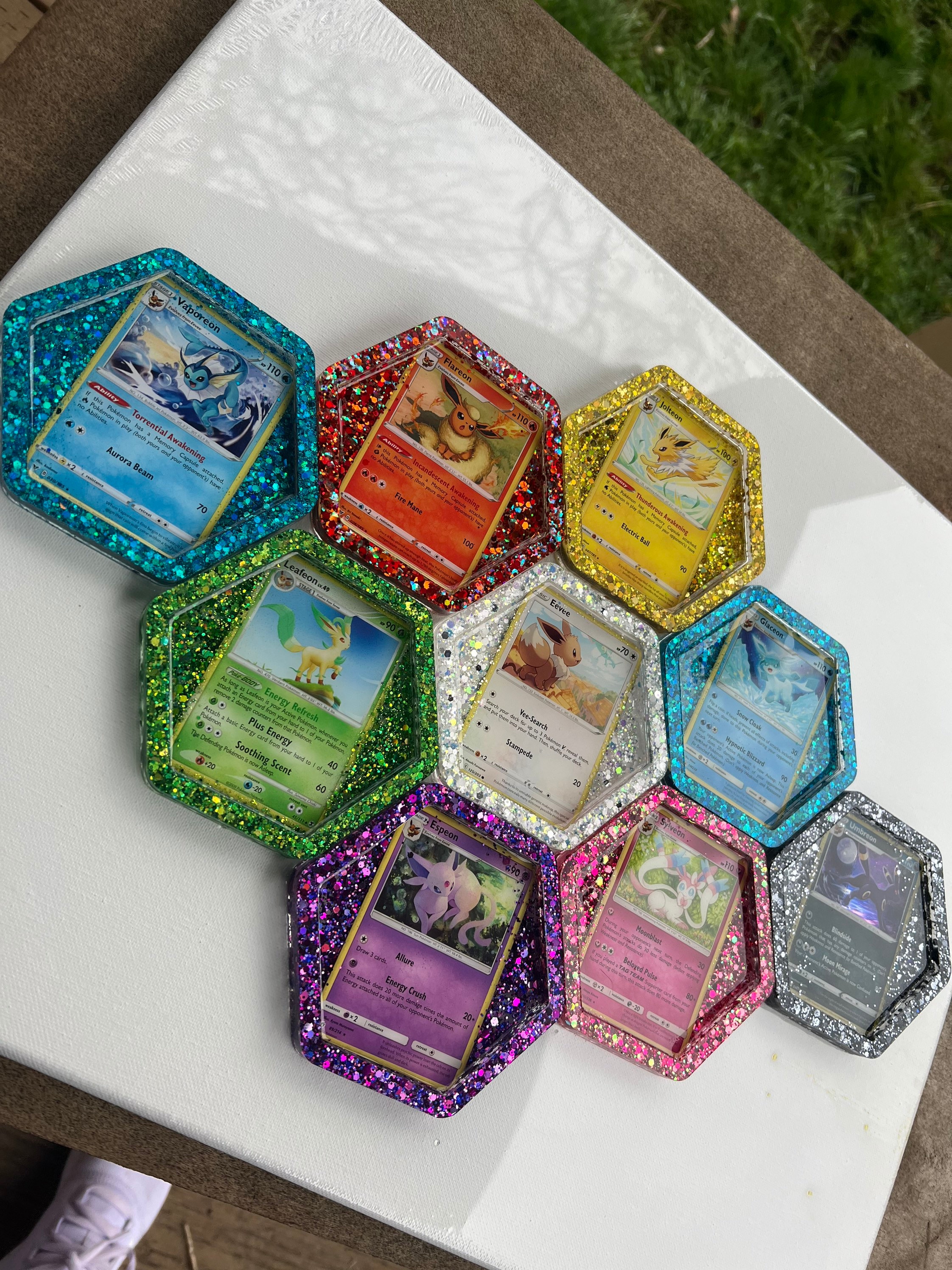 newest pokemon series cards Pokmon Card Game Sleeve Teralized Sylveon Collector Gear  Exp. Share  Collectible