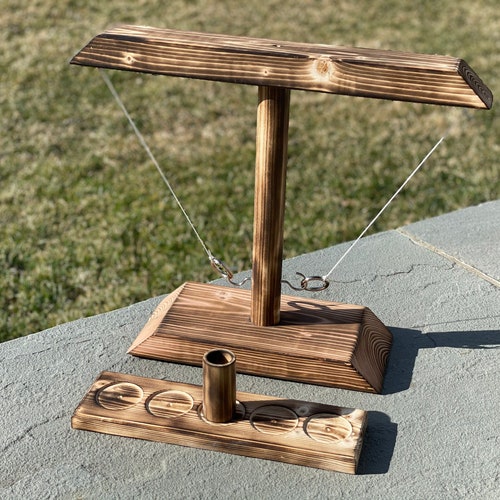 Double Ring Toss Game Bimini Tiki Hooks And - Ring Toss Shot Game Diy Double Ring Toss Game Bimini Tiki Hooks And - Ring Toss Shot Game Diy