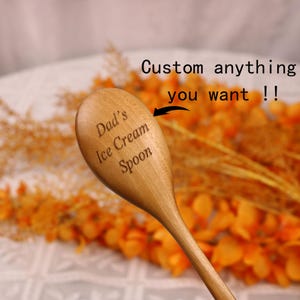 Personalized Spoon, Engraved Custom Spoon, Custom text or logo,  Personalized gift, Perfect gift, Anniversary Gift ,Birthday Gifts