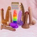 Realistic Dildo With Suction Cup,Silicone Dildo,Soft Dildo,Realistic Dildo with Balls,Womens Sex Toys 