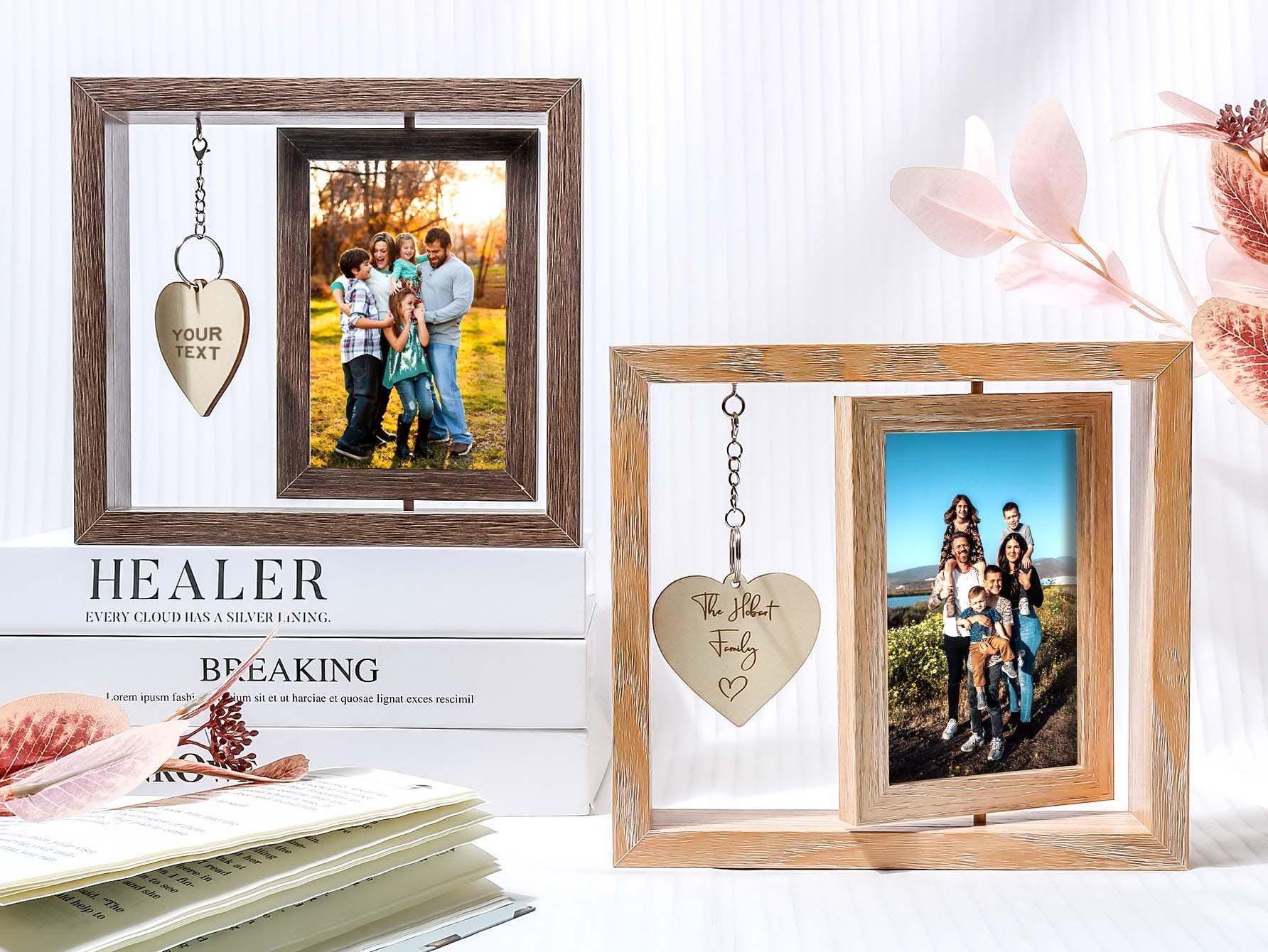 Zerodeko Natuurlijke Houten Fotolijst T Home Decor Eenvoudige Gepersonaliseerde Fotolijst Voor Jongens En Meisjes