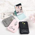 Personalized Square Folding Makeup Mirror, Bridesmaid Gift product logo