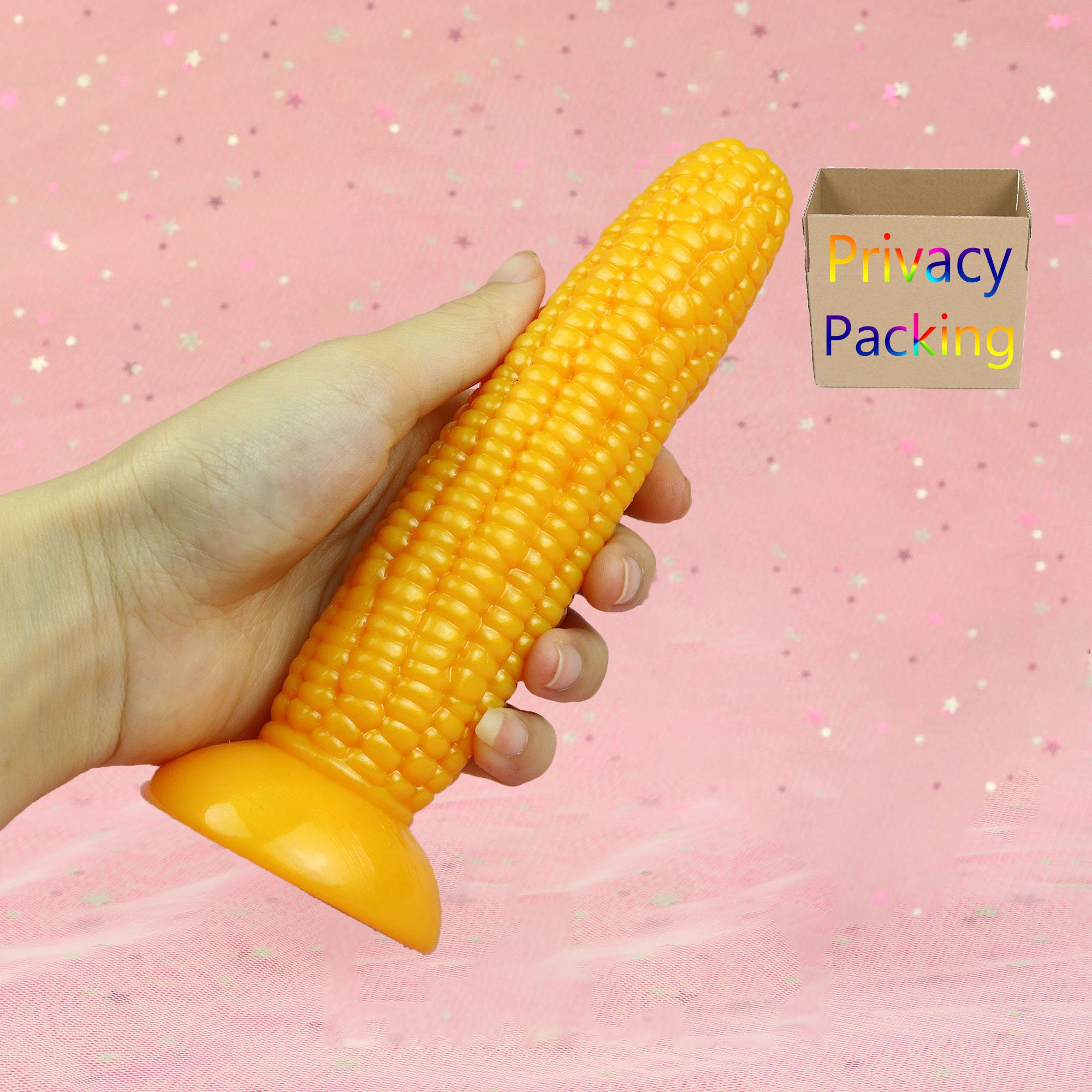 Corn Dildo With Suction Cup Fantasy Knobs Silicone Dildo Particle Surface Vagina Stimulate Dildo For Woman