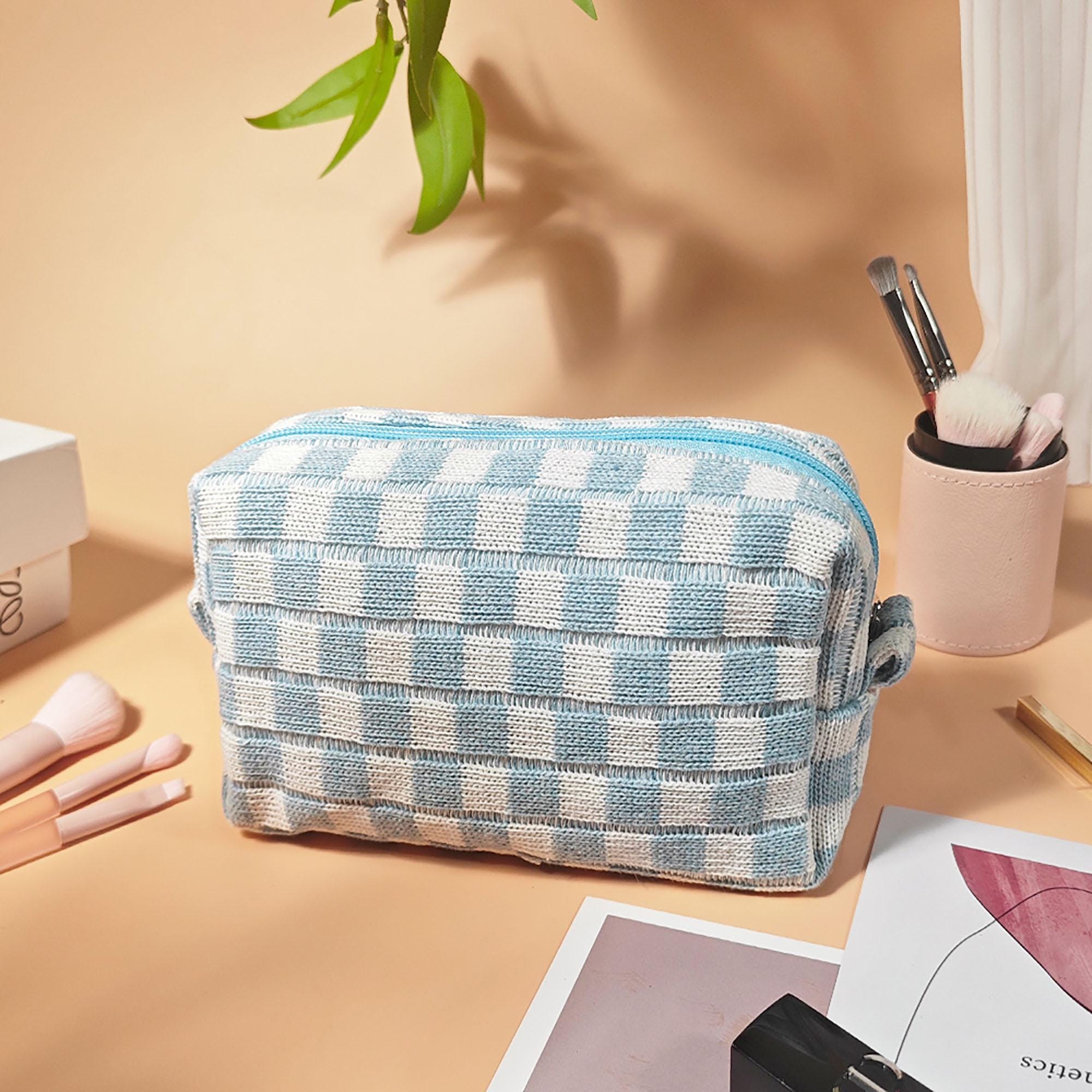 Personalized Embroidery Toiletry Bag,make up bag,bridesmaid gifts,Custom Travel Makeup Bag,Large Capacity Storage Bag, Bridesmaid Makeup Bag