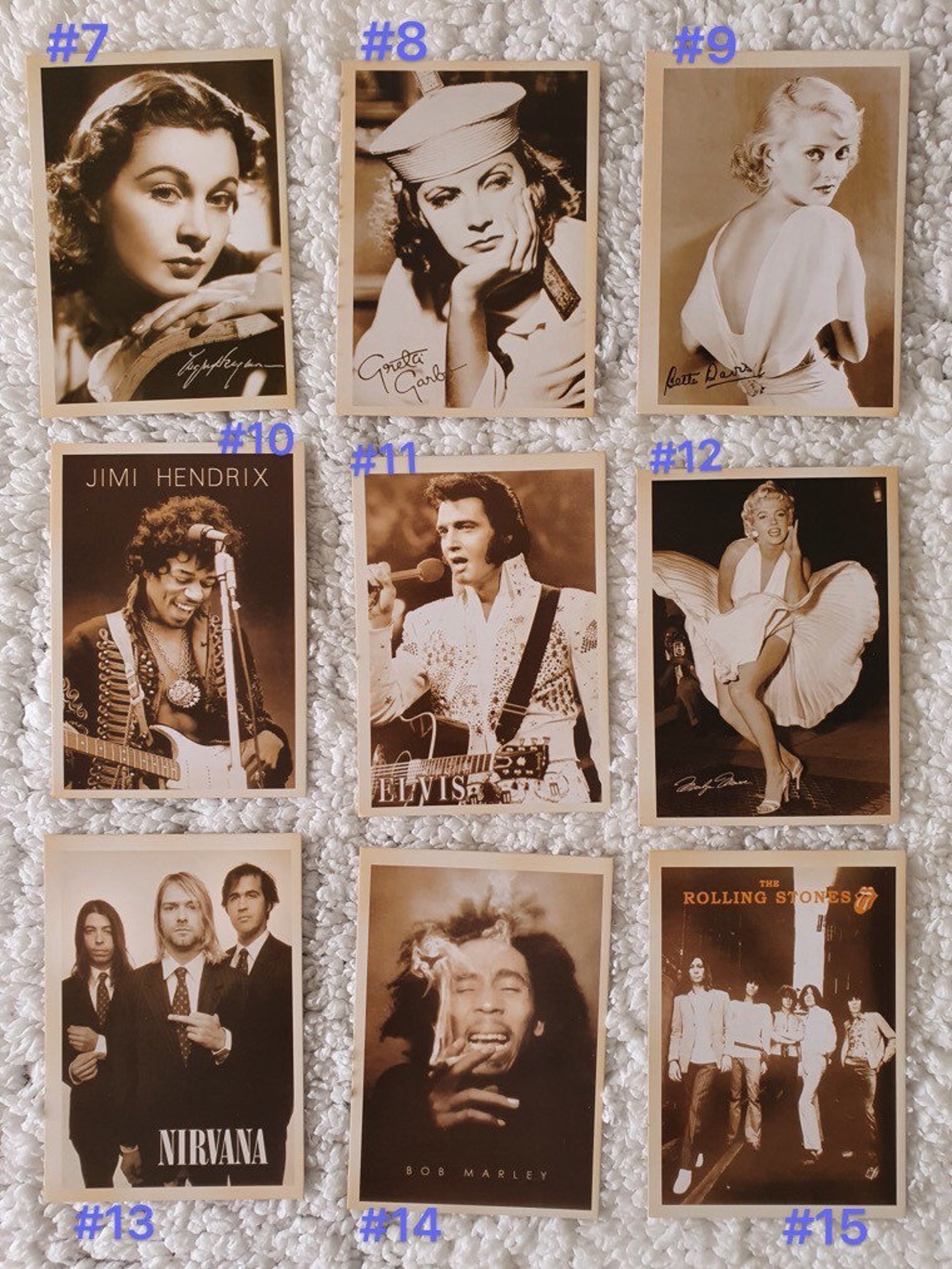 Vintage Postcards Movie postcards Vintage movie postcards Etsy