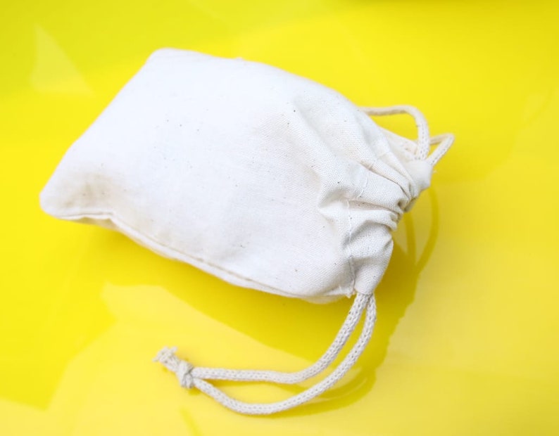 12x16 Inches Cotton Muslin Bags 100% Organic Cotton Double Drawstring Premium Quality Eco Friendly Reusable Natural Bags. zdjęcie 7