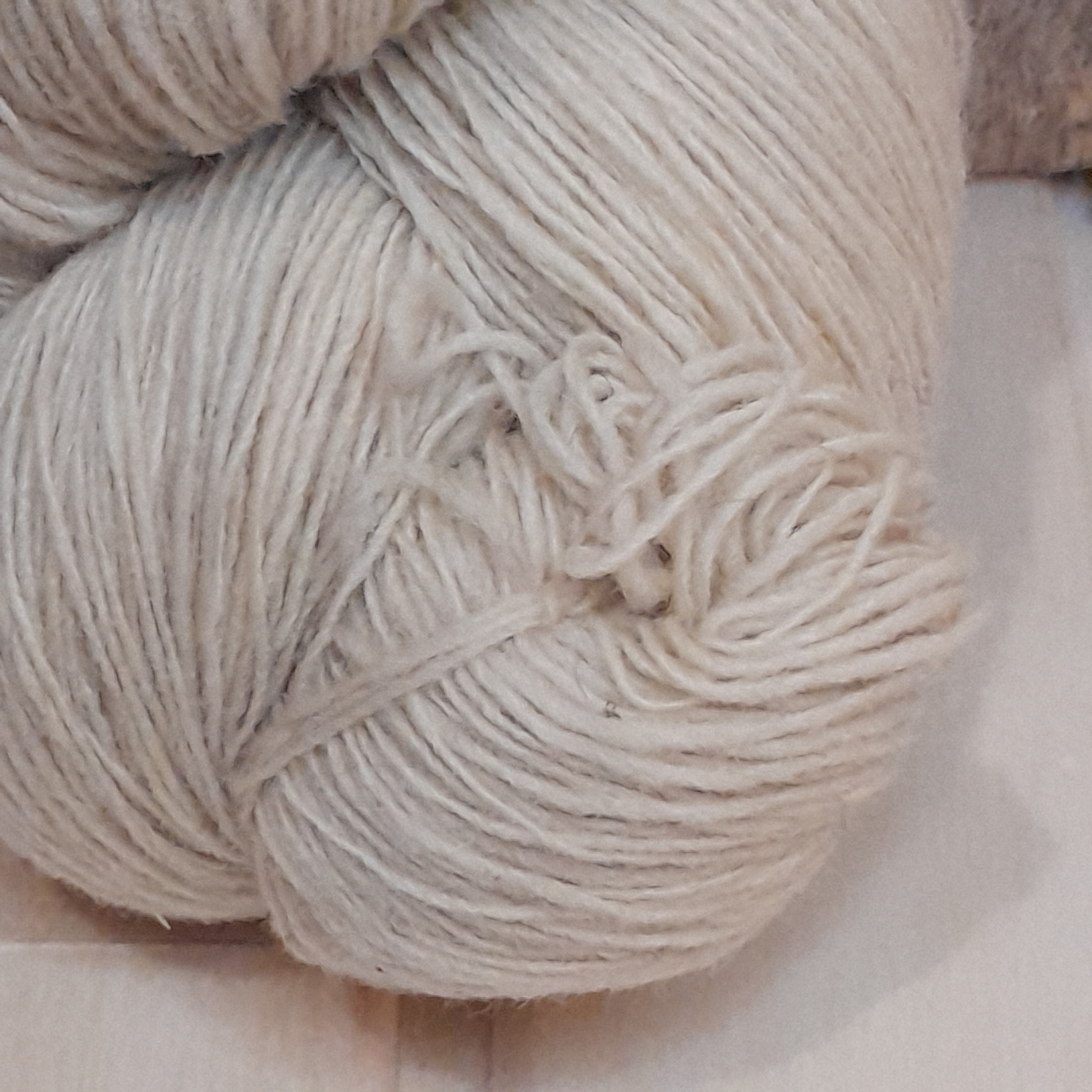 Undyed Sheep Wool Yarn 100 Natural 200 grams Organic White Etsy