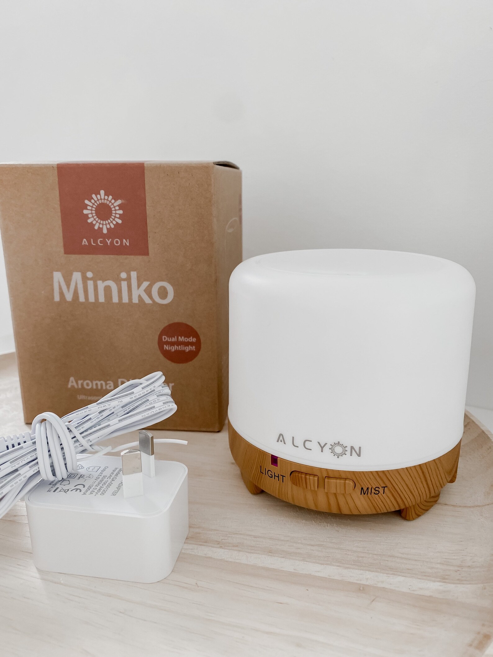 Mini Aroma Diffuser with Pure Essential Oil | Etsy