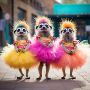 Meerkat Calendar 2025 - Cute and Funny Images, Wall Calendars, Animal Lover Gift, Wildlife Decor, Funny Calendar, 2025 Calendar