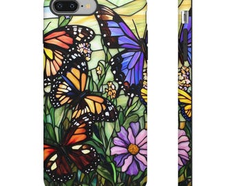 tained Glass Animal Phone Case – Mosaic Art Cover for Samsung S26 Ultra S25 S24 FE A56 A17 iPhone 17 Pro Max 16 15 Plus 14 13 Pixel 10 9A