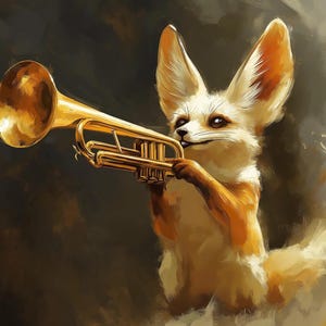 Fennec Fox Calendar (2025) - Cute Animal Monthly Wall Calendars, Yearly Planner, Funny Gift for Fox Lovers, Desk Calendar, Unique Office