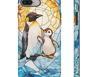 Stained Glass Animal Phone Case – Mosaic Art Cover for Samsung S26 Ultra S25 S24 FE A56 A17 iPhone 17 Pro Max 16 15 Plus 14 13 Pixel 10 9A