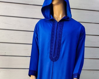 Djellaba marocaine traditionnelle faite à la main pour homme | Caftan marocain | Jabador pour homme | Djellaba manches longues | COLLECTION RAMADAN