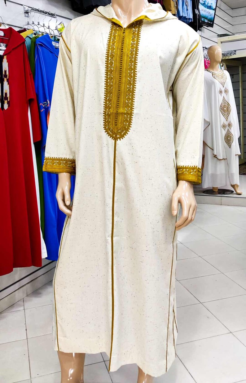 Handmade Moroccan Djellaba Djellaba for Men Moroccan Etsy