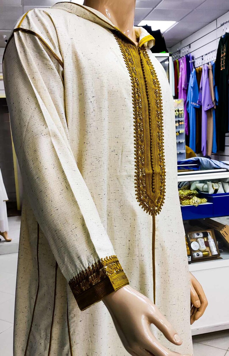 Handmade Moroccan Djellaba Djellaba for Men Moroccan Etsy