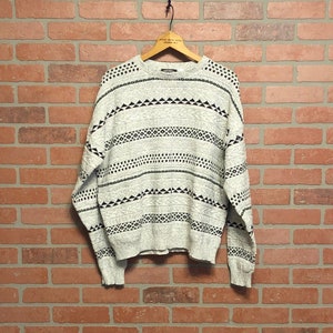 Vintage Victoria Dry Good Knit Crewneck Sweater Made In USA