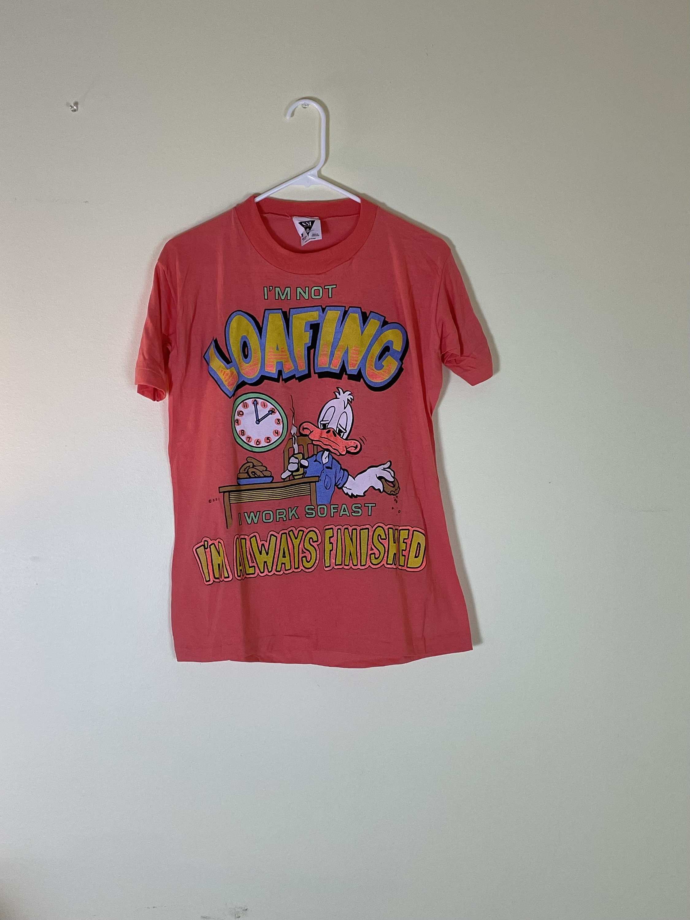 Vintage I'm Not Loafing Cartoon Duck 90's Deadstock - Etsy Canada