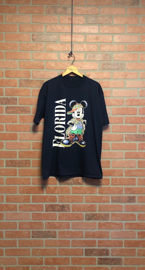 Vintage Mickey Mouse Dapper Florida T Shirt