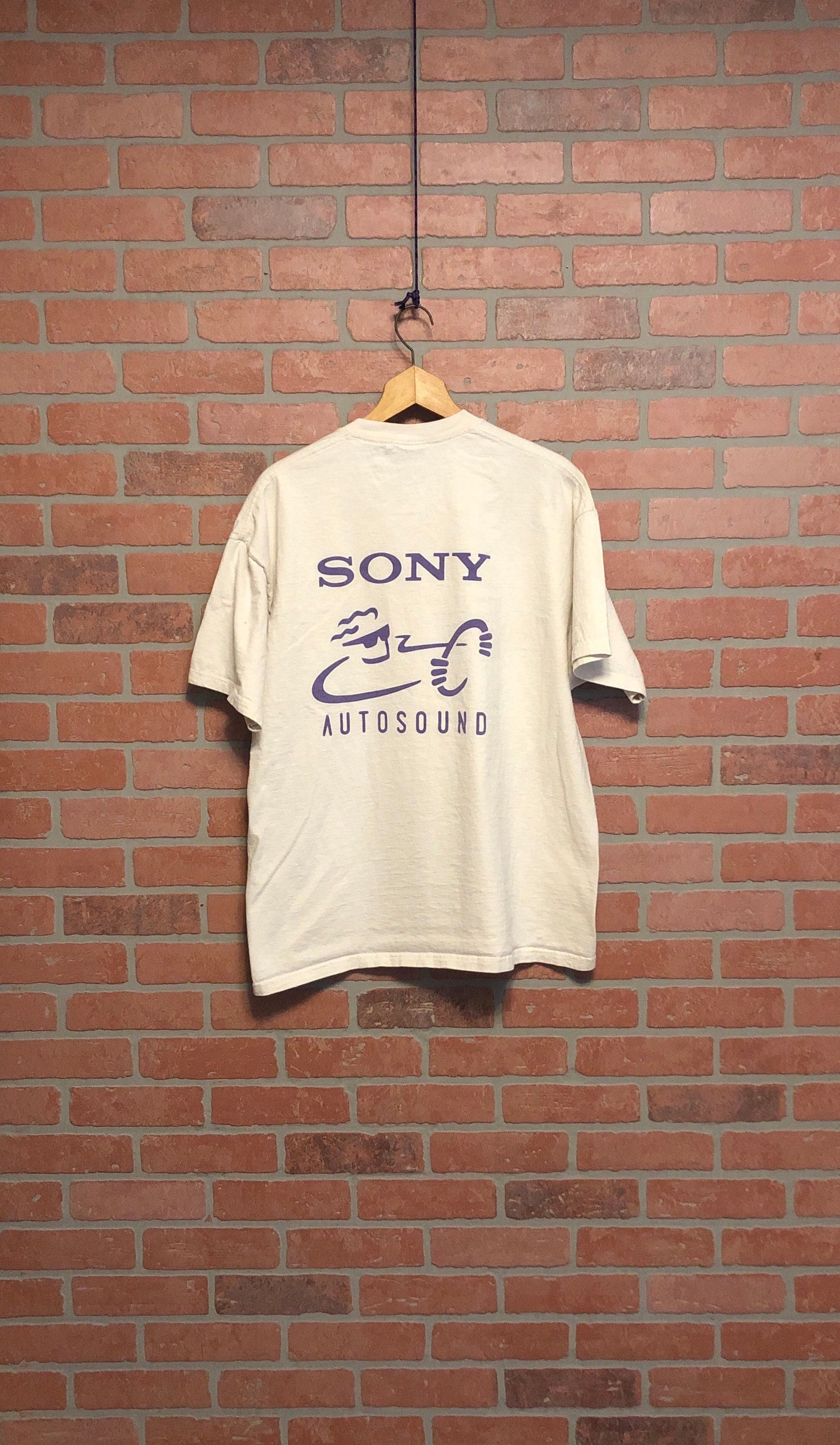 1990s Sony Autosound T Shirt Lee Total Cotton XL USA Made - Etsy