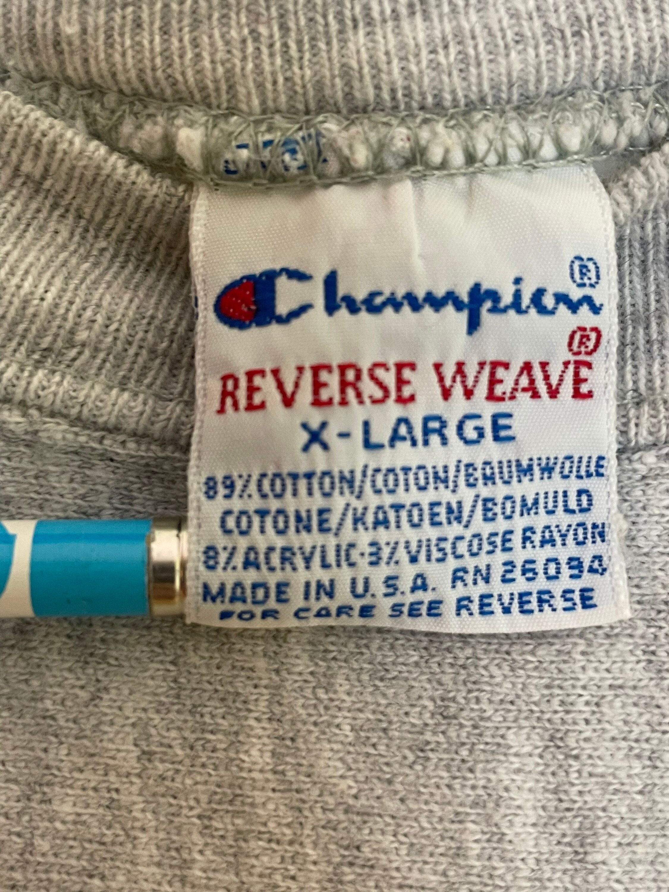 Vintage Denison Soccer Vintage Champion Reverse Weave Crewneck