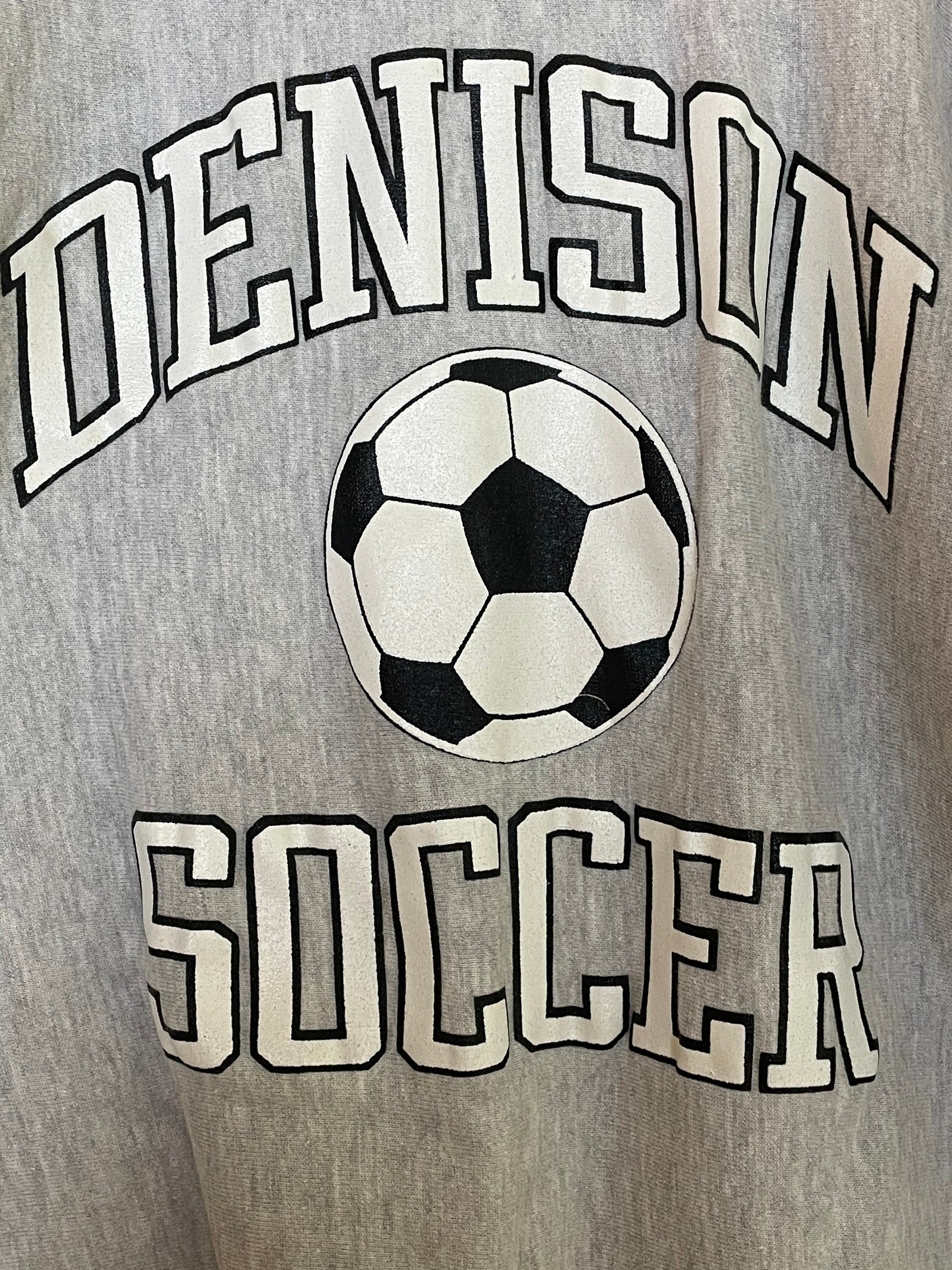 Vintage Denison Soccer Vintage Champion Reverse Weave Crewneck
