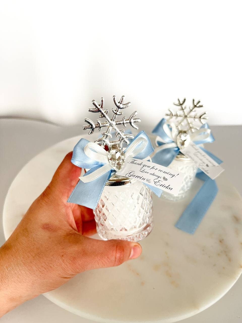 Sparkly JUMBO Snowflake Favors Frozen Party Favor Winter Onederland  Sidewalk Chalk Class Favors for Kids Holiday Class Gift From Teacher 
