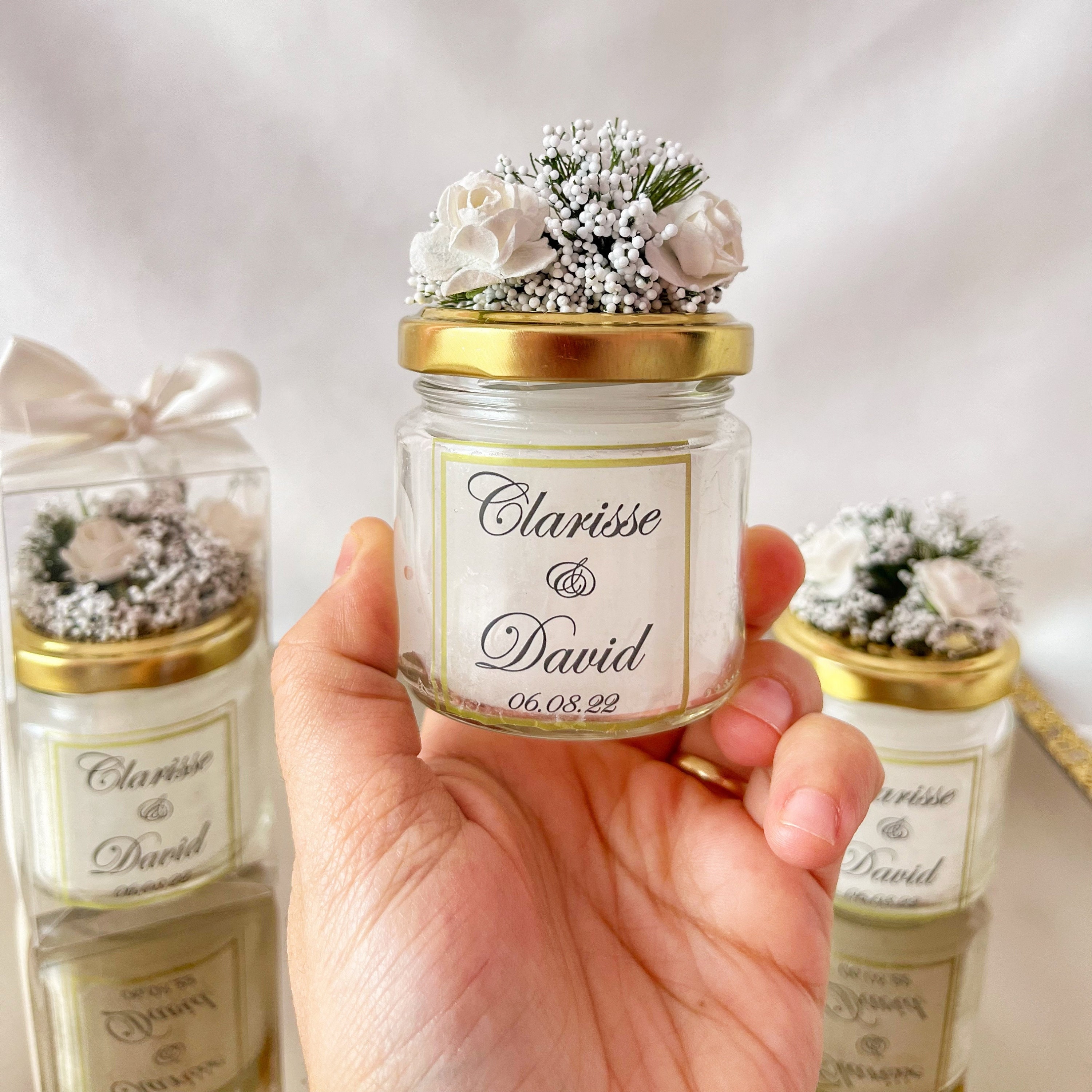 Personalized 18 Pieces Stemless Wine Glass Quince Años Favors