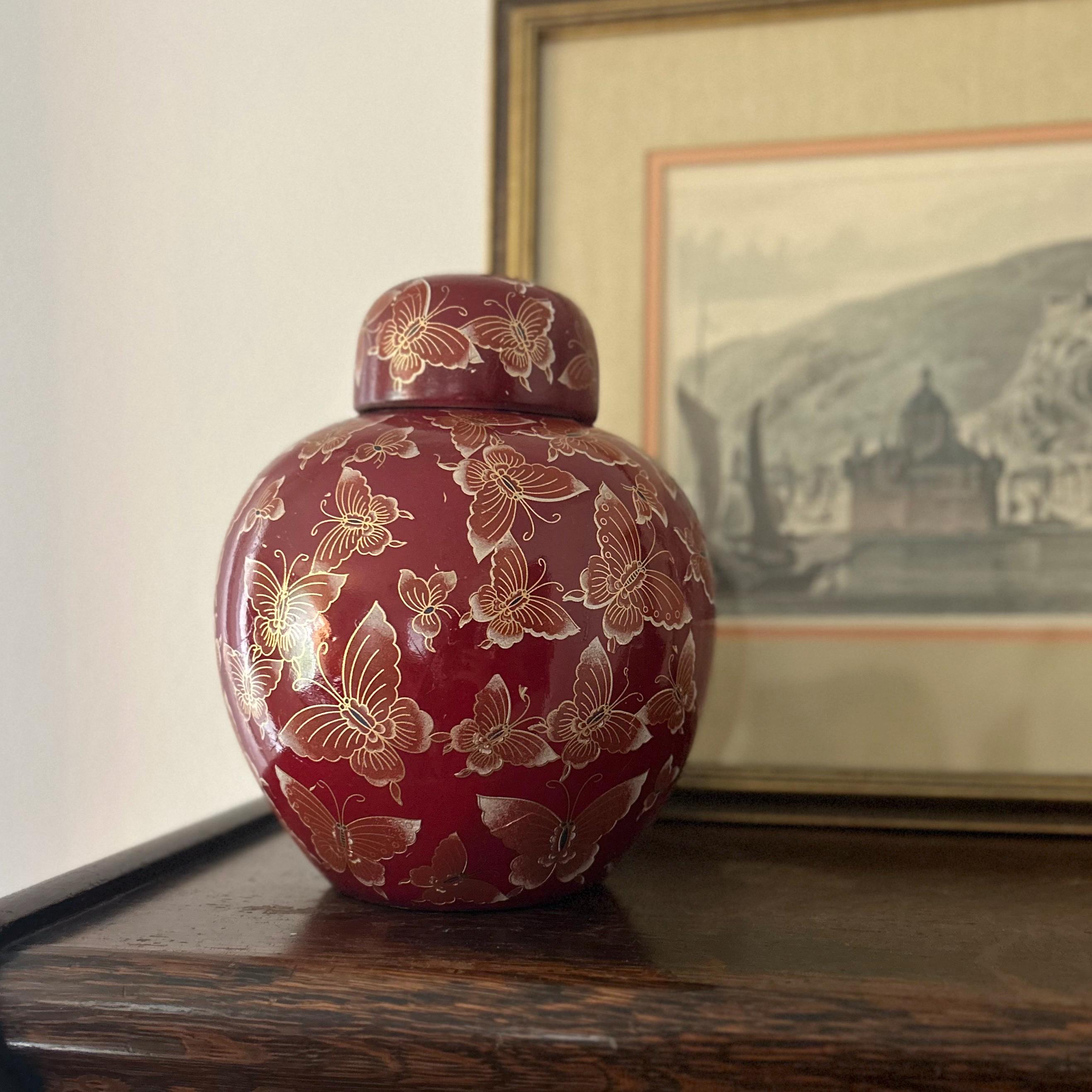 Vintage Chinese Red Glaze Porcelain - Etsy