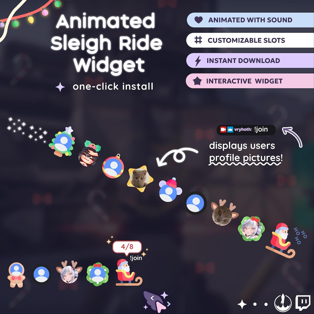 Christmas Sleigh Widget – Interactive Minigame | Streamelements & OBS ...