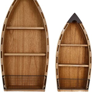 Boat wood hot sale shelf
