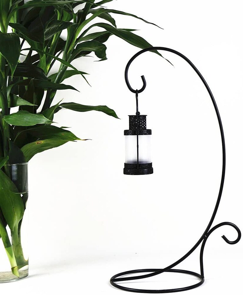Ornament Display Hanging Stand Set of 2 Black Metal Stand Etsy