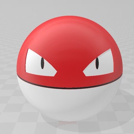 Pokemon Voltorb Electrode 3D model 3D printable