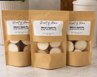 Mama’s Apple Pie Soy Wax Melts | Cozy Bakery Home Fragrance Gift