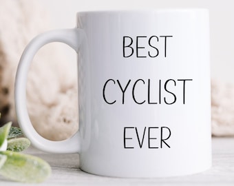 Cycling mug, cycling gifts, cycling mom,  cyclist gift, gift for biker, cycling champion gift, gift for cyclist, cyclist coffee mug