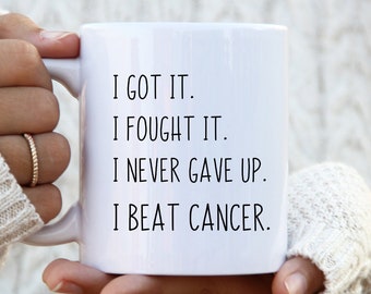 Cancer Survivor Mug: Inspirational Gift