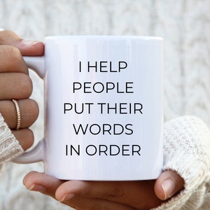 Speech therapist mug, Speech therapist gift, Funny gift for speech pathology graduate, Speech language therapy teacher coffee cup