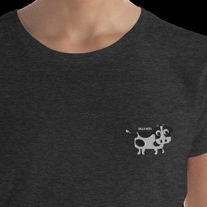 Cow tee, Cow tee shirt, Funny cow gift, Gift for cow lover, Farm animal lover, Cute cow tee shirt, Silly Moo tee