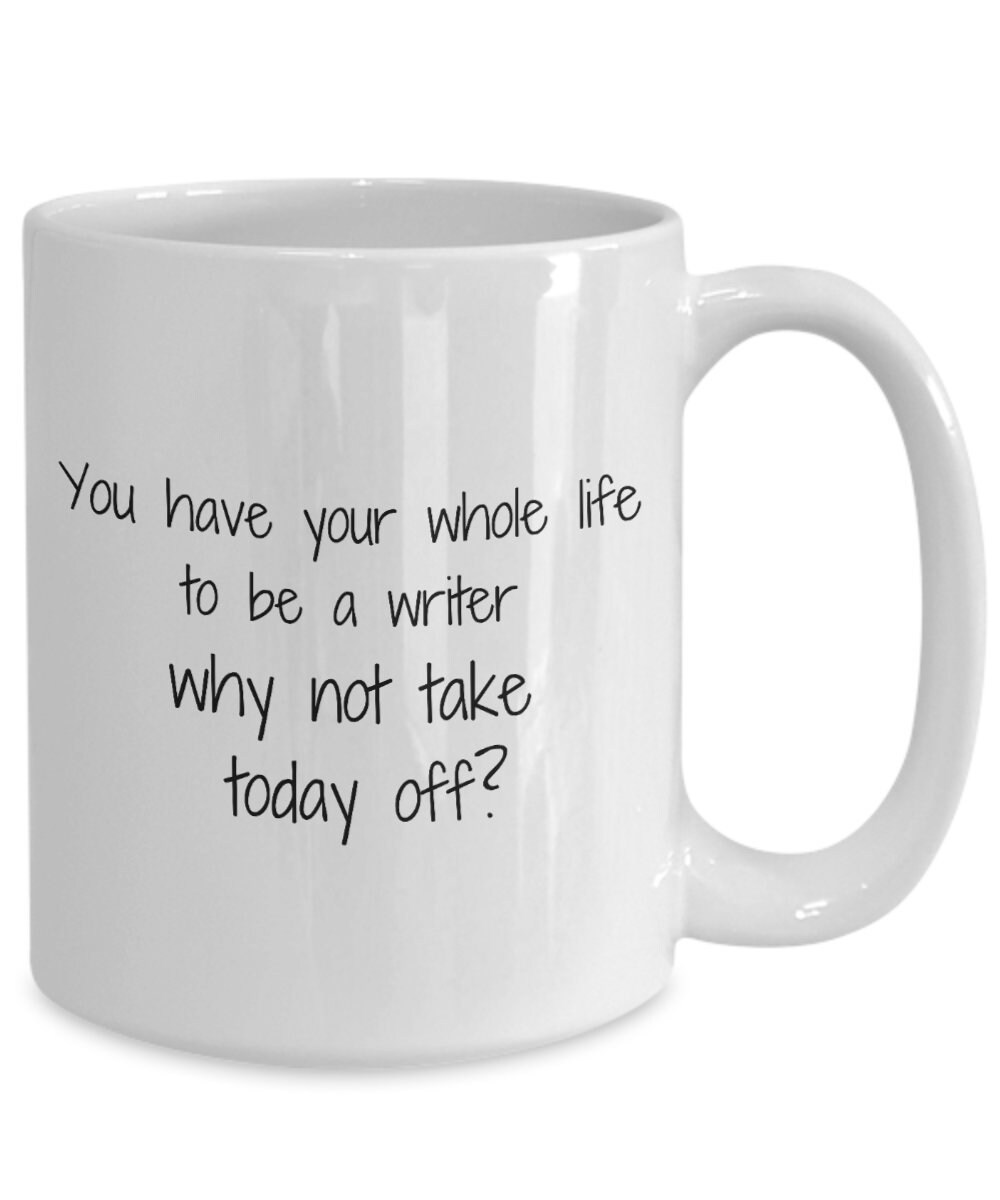 Clever Coffee Mugs for Writers Author Cup Funny Gift for Etsy
