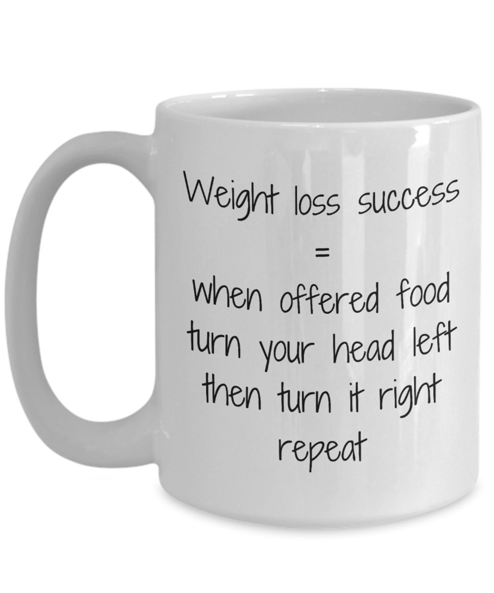 Diet Mug Weight Loss Coffee Cup Funny Gift for Friend Sister Etsy
