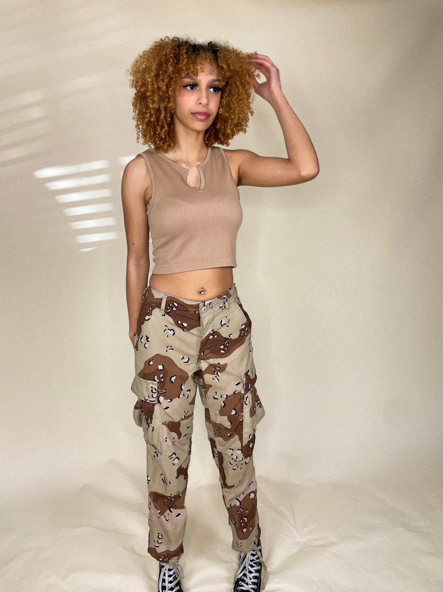 desert camo pants outfit