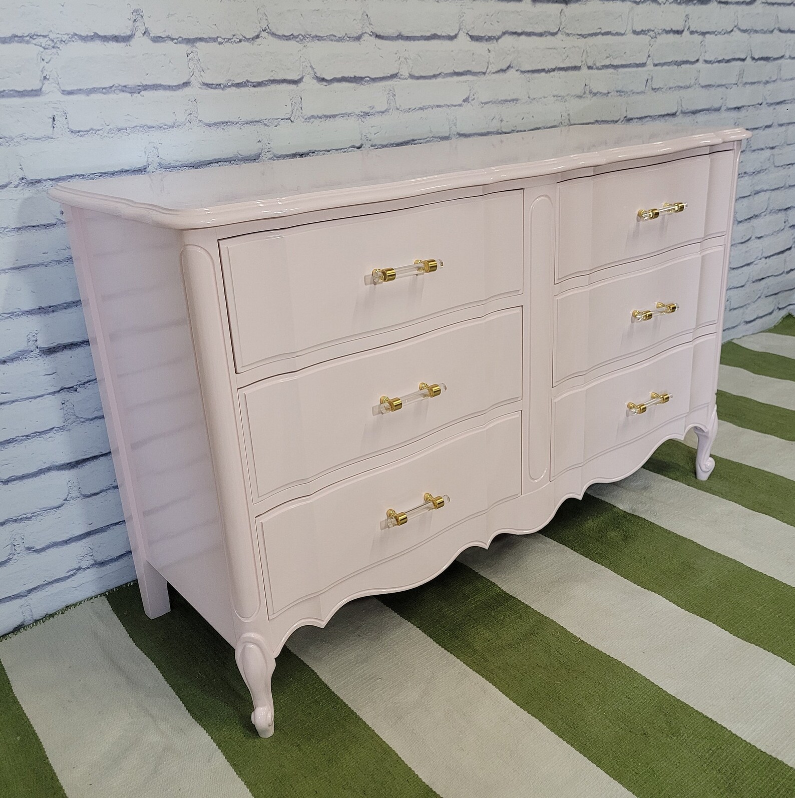 Dixie French Provincial Dresser Lacquered in High Gloss Etsy