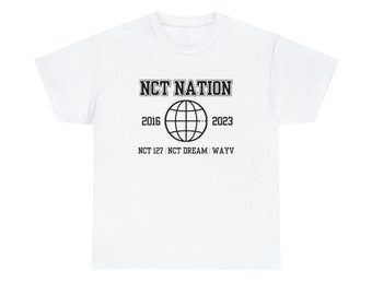 NCT Nation Tshirt, Nct 127, Nct Dream, Wayv, NCT 2023, Golden Age shirt, kpop shirt, Nct shirt, kpop gift