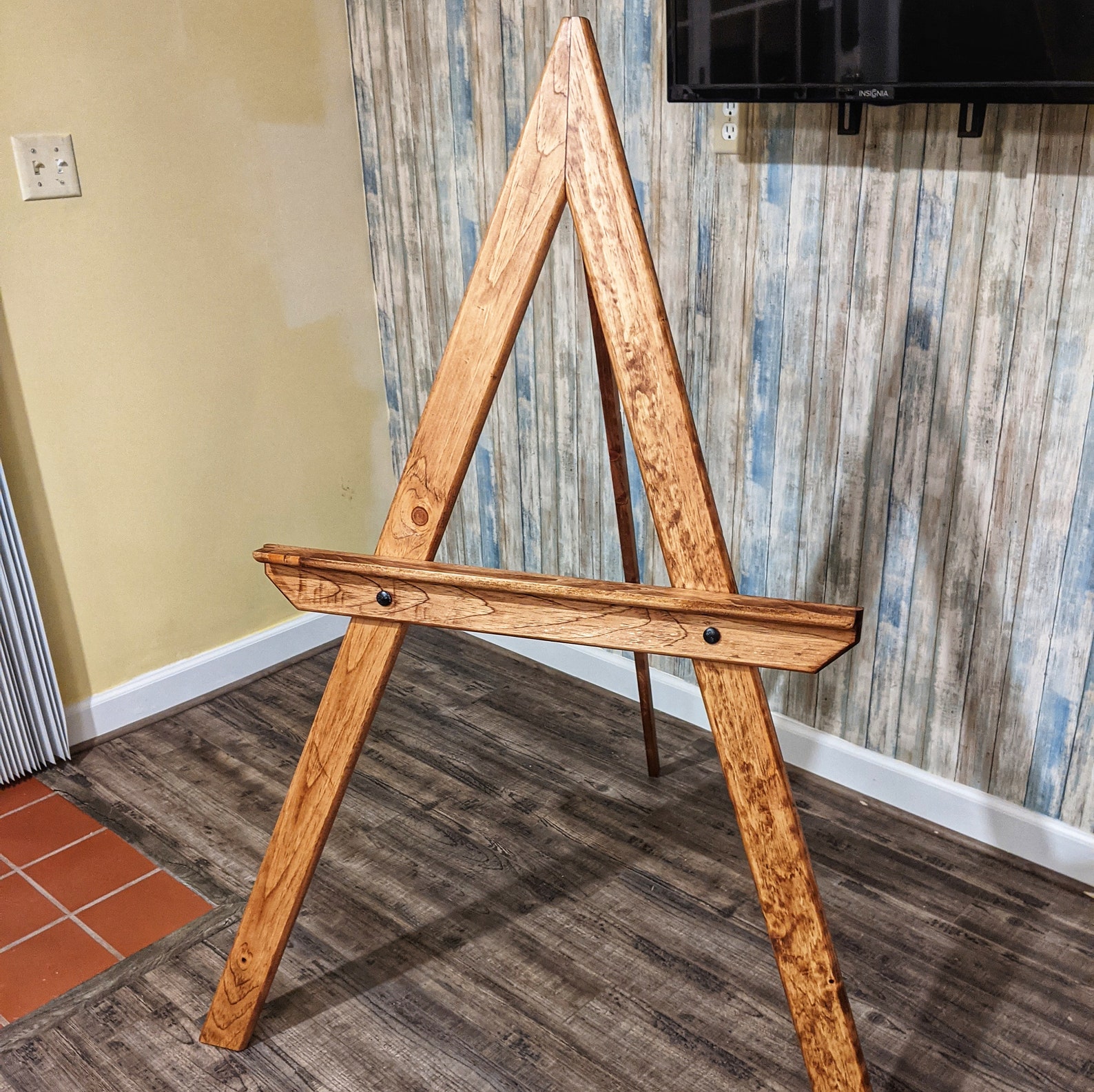 Rustic Display Easel Etsy