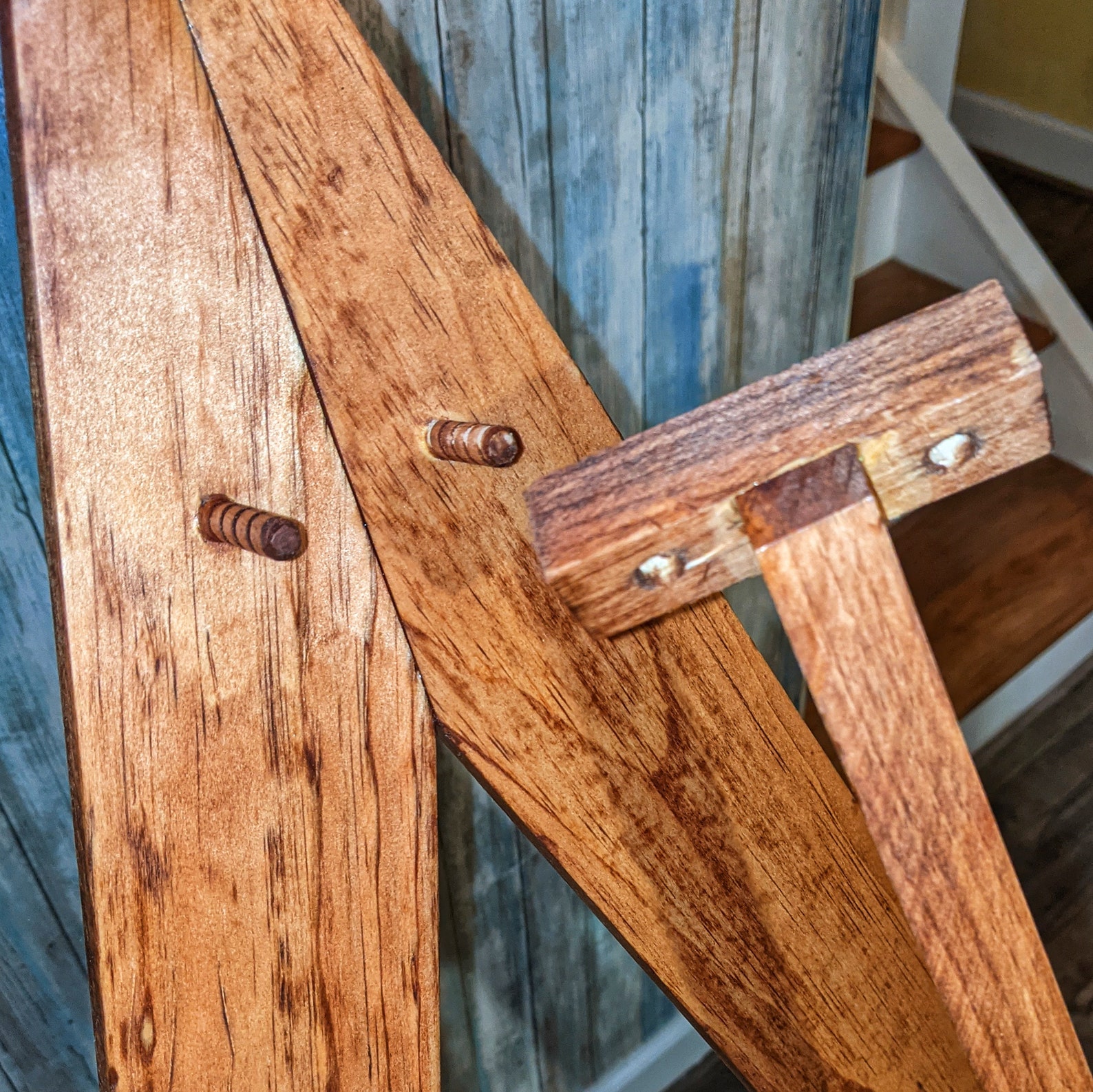 Rustic Display Easel Etsy